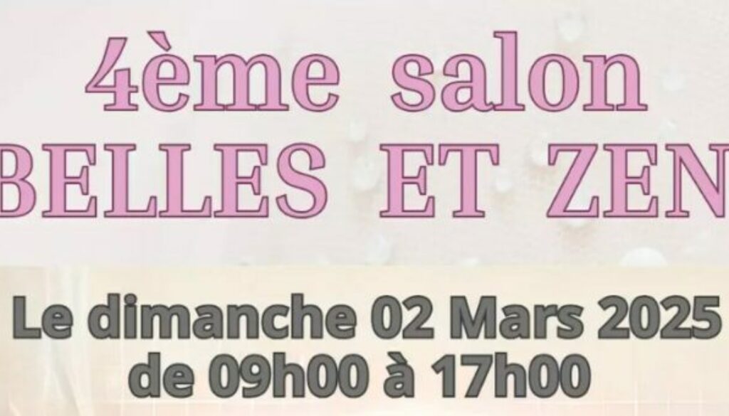 Salon Belles et Zen mars 2025