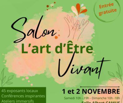 FLYER RECTO Salon L'Art d'Être Vivant Cugnaux FLYER RECTO Salon L'Art d'Être Vivant Cugnaux